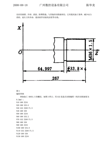 数控机床螺纹怎么编程