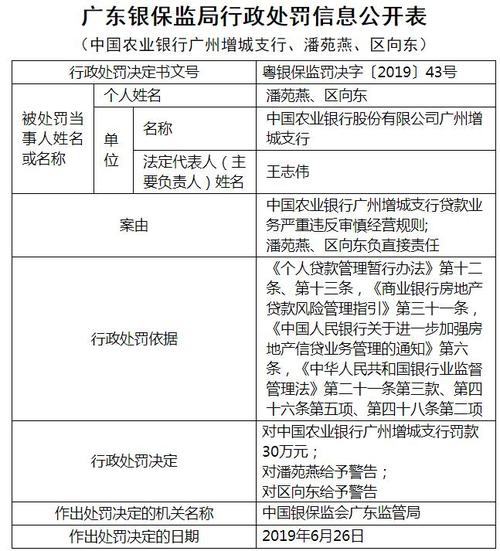 阳春长江村镇银行被罚款事件解析